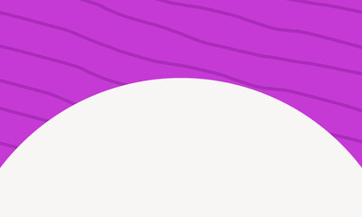 purple background with oblique waves and white circles below