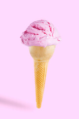 Strawberry ice cream