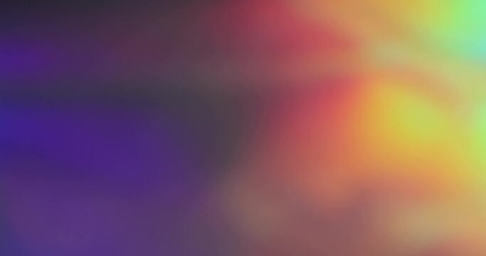 abstract and movable holographic foil video 