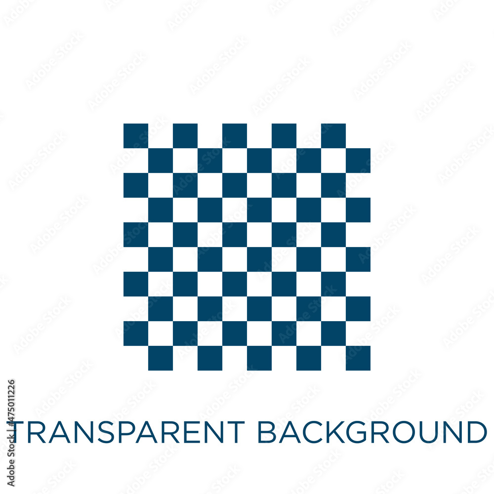Aufkleber transparent background vector icon. transparent filled flat symbol for mobile concept and web design