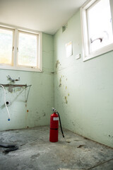 old abandoned building