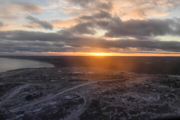 winter north of russia