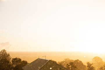 sunset in the city 2