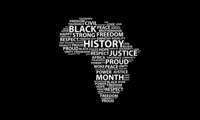 Black history month celebrate. vector illustration design graphic Black history month