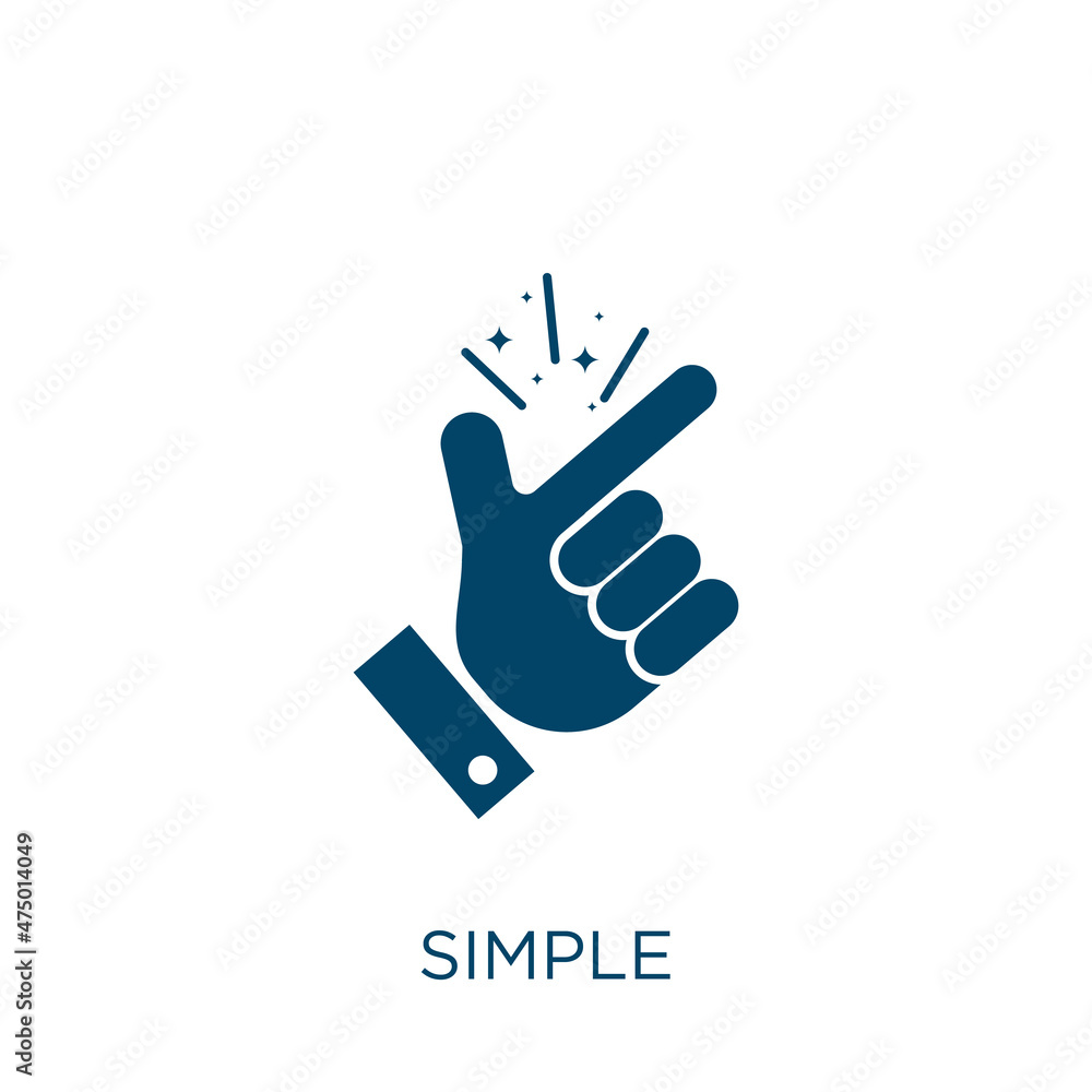 Aufkleber simple vector icon. label filled flat symbol for mobile concept and web design. black button glyph i