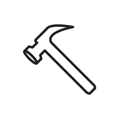 hammer icon design vector templates