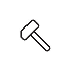 hammer icon design vector templates
