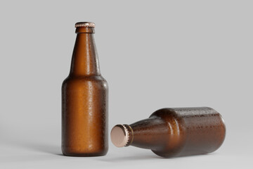 Cold Beer Bottle