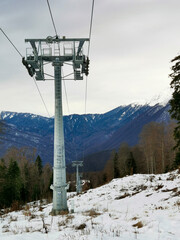 ski lift chair