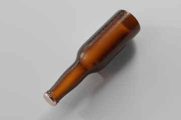 Cold Beer Bottle