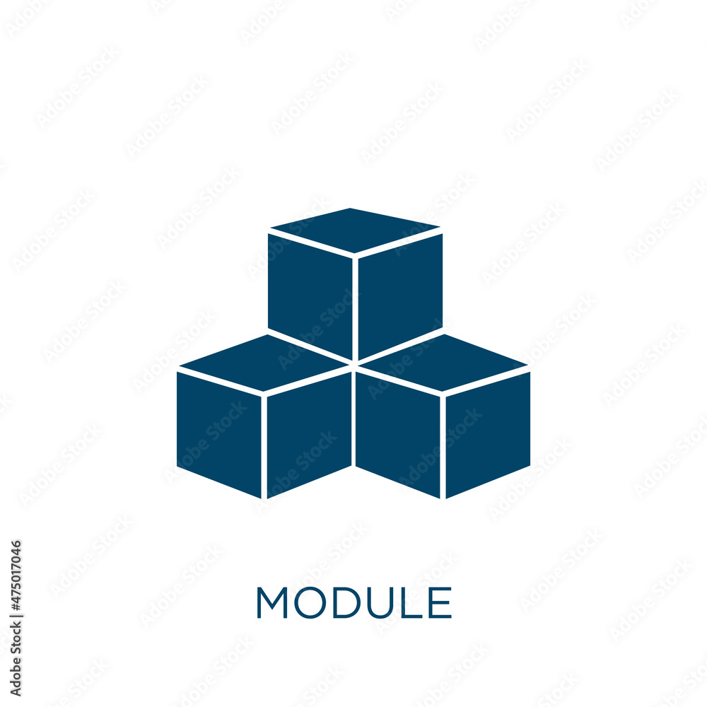 Poster module vector icon. graph filled flat symbol for mobile concept and web design. black style glyph ic