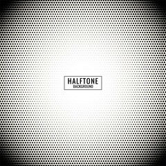 Abstract circular halftone background