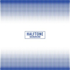 Abstract blue and white halftone background