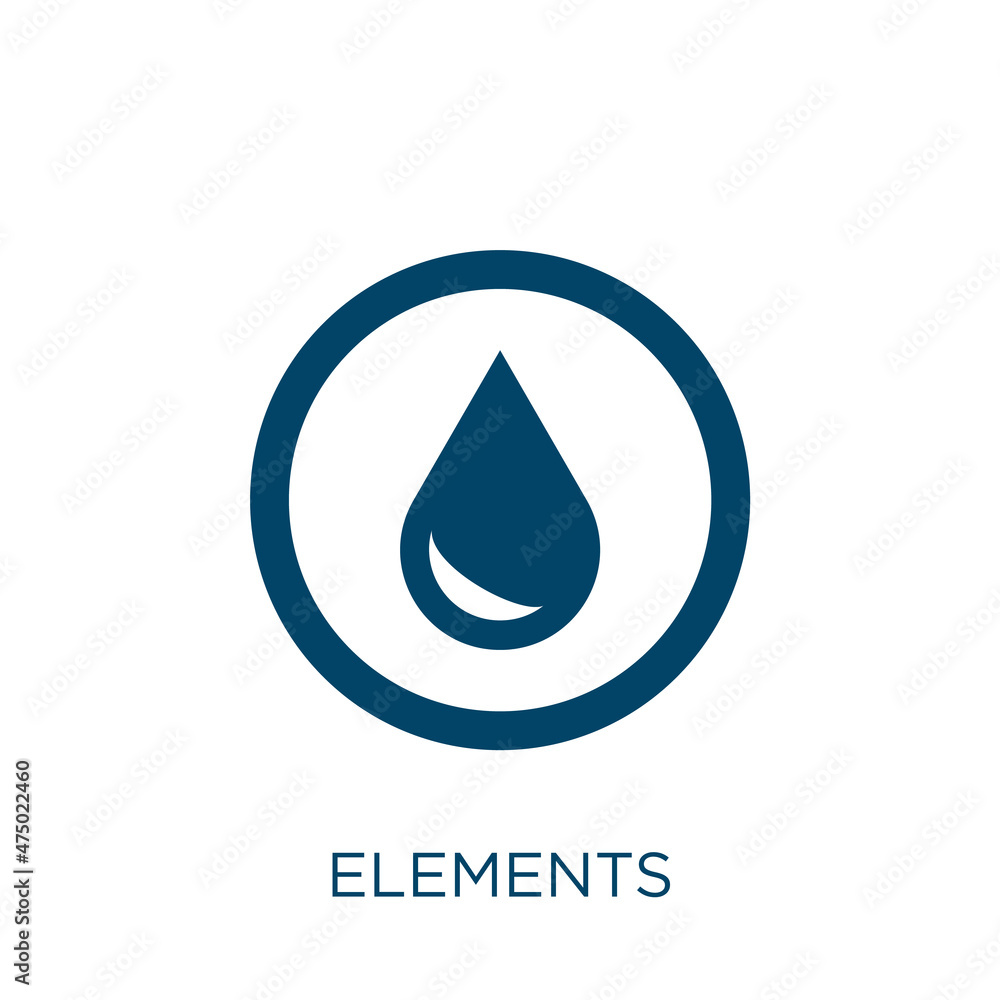 Poster elements vector icon. business filled flat symbol for mobile concept and web design. black simple gl