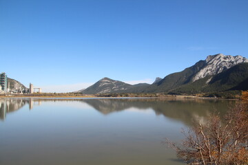 reflection in lake