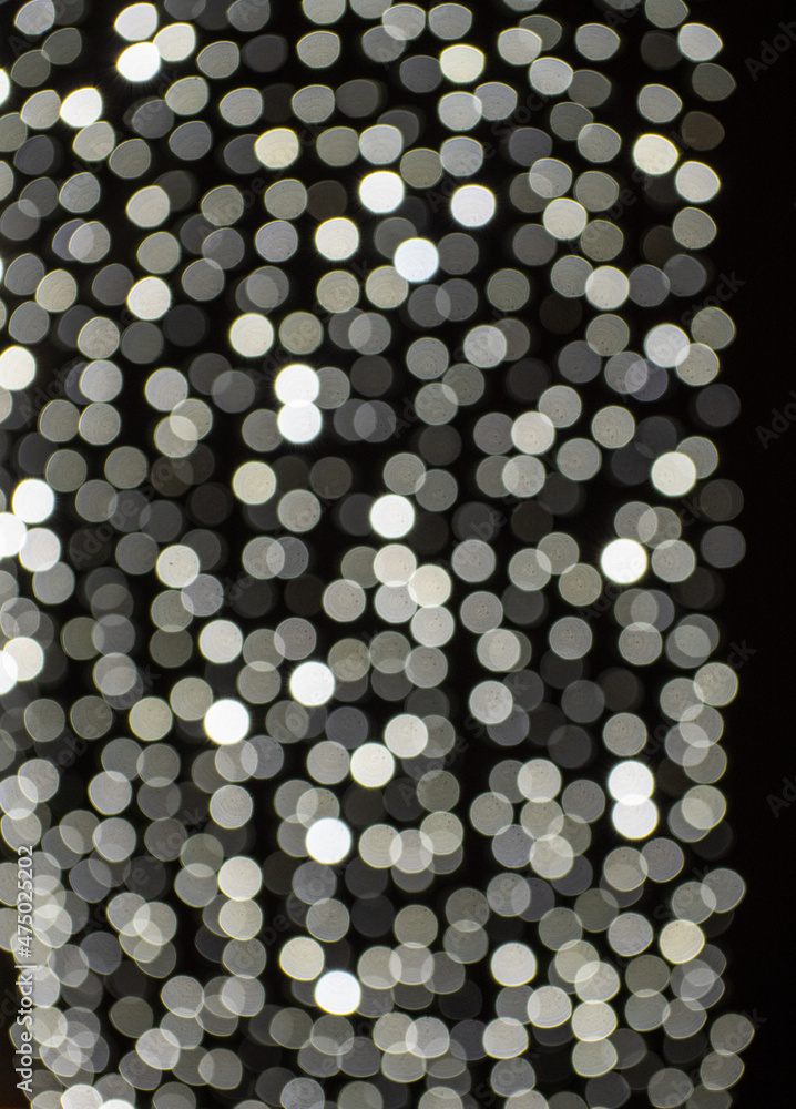 Sticker abstract background bokeh