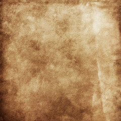 Old grunge background with brown paper texture in spots