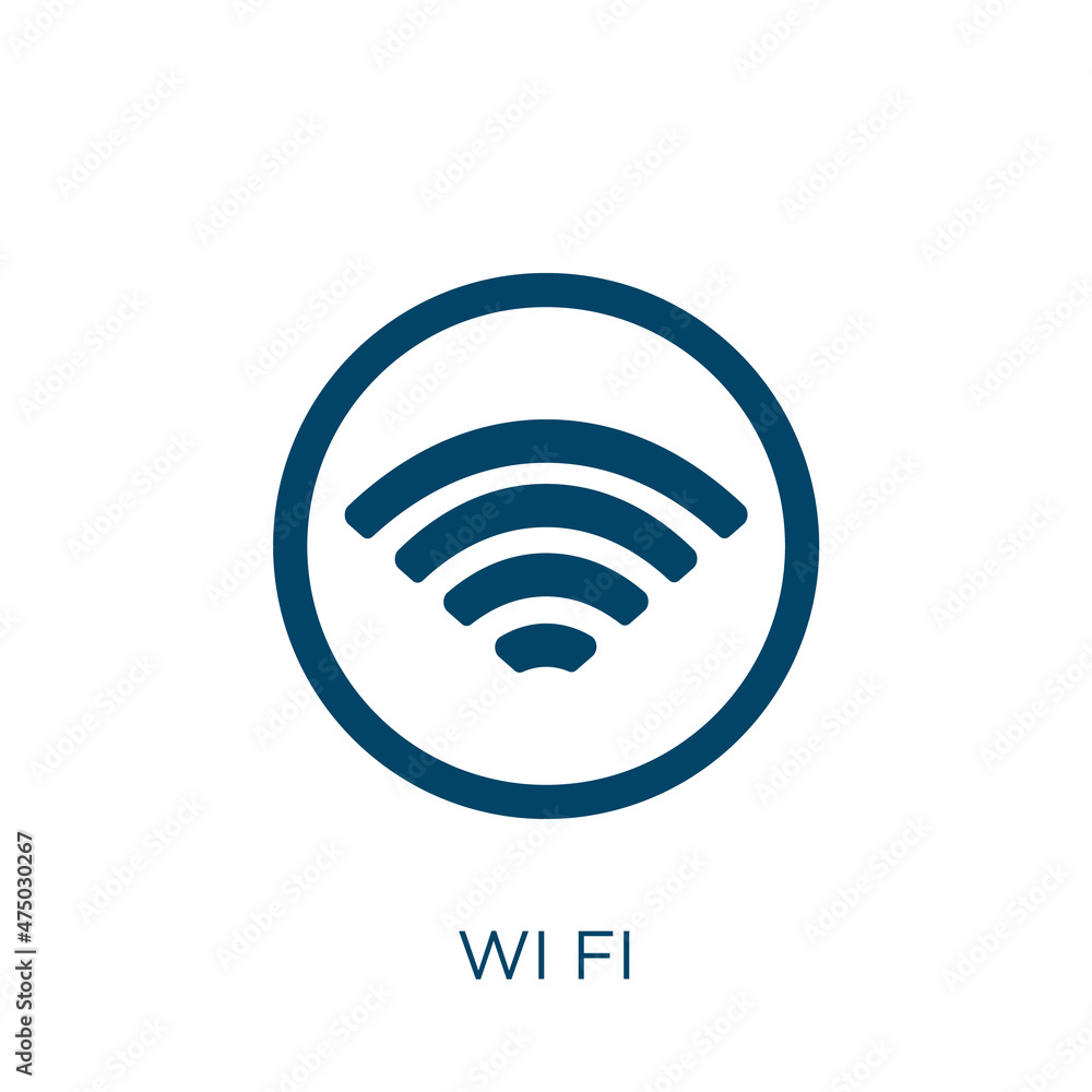 Poster wi fi vector icon. internet filled flat symbol for mobile concept and web design. black network glyp