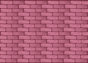 pink brick wall background