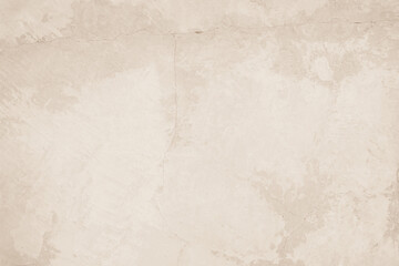 Cream concreted wall for interiors or outdoor exposed surface polished concrete. Cement have sand and stone of tone vintage