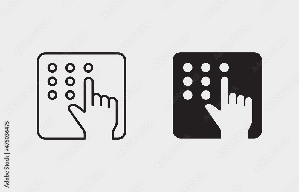 Poster sensor vector icon. black illustration isolated on white background for graphic and web design.