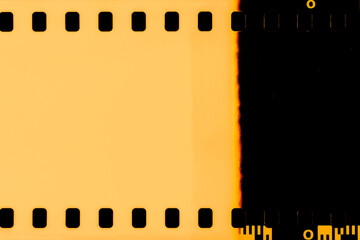 Vintage picture Blur Abstract of the image light effect for film.Designed film texture...