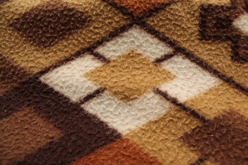 Blanket pattern. Blanket design. Carpet pattern. Carpet design. Tiger color blanket. 