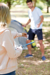 Fototapeta premium leisure holidays people and sport concept