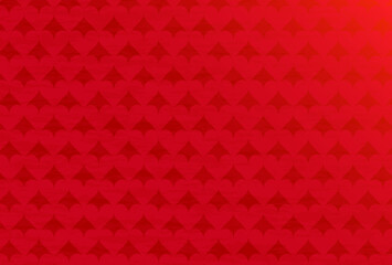 バレンタインハート模様の背景素材