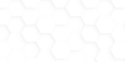Hexagon concept design abstract technology geometry pattern background vector EPS, Abstract white hexagon concept background,	