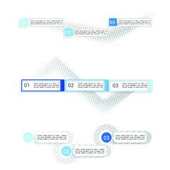 Elements for business data visualization, Modern infographic design, vector set templates