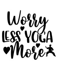 Fototapeta premium Yoga SVG Bundle, Cricut Files, Meditation Svg, SVG Files For Cricut, Silhouette Cut Files, svg designs, Clipart,Png,Digital Instant Download