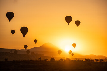 Sunrise and ballons van life