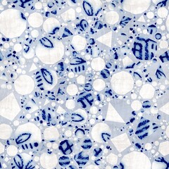 Seamless modern abstract terrazzo pattern swatch. High quality illustration. Random trendy confetti design for textile print or interior design or floor. Colorful micro speckle tile mosaic material.