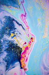 Pastel colors Natural Luxury. Marbleized effect. Ancient oriental drawing technique. Marble texture. Beautiful pattern. Oriental art. Marbling background. Romantic wallpaper.