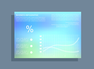 Elements for business data visualization, Modern infographic design, vector set templates