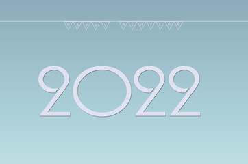 2022 new yer illustration