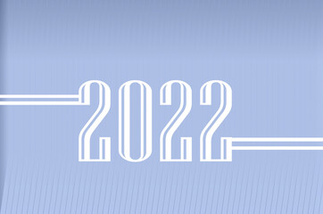 2022 new yer illustration