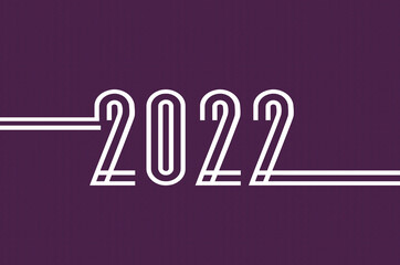 2022 new yer illustration