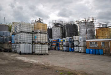 Chemical waste treatment and disposal site.