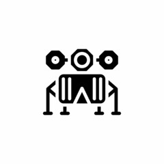 Space Module icon in vector. Logotype