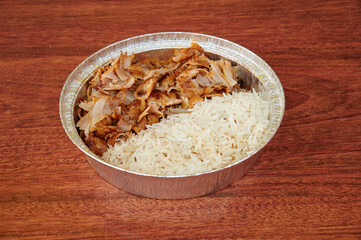 brown rice in a bowl