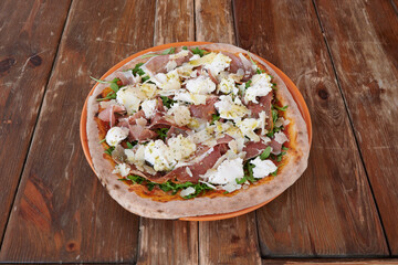 a italian food healthy composed design