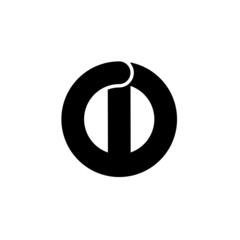 cd dc d c initial letter logo