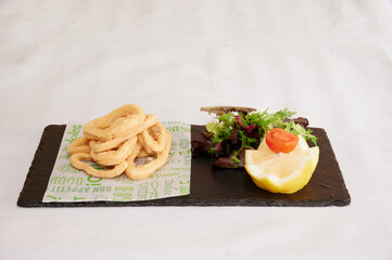 a mediterranean food healthy composed design