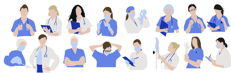 Obraz premium team of nurse