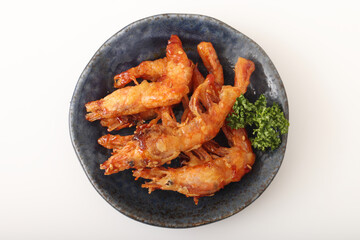 甘海老の唐揚げ