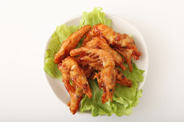 甘海老の唐揚げ