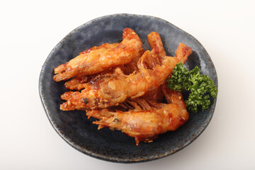 甘海老の唐揚げ