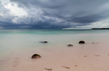 Seascapes of the Yucatan Peninsula. The Riviera Maya 
